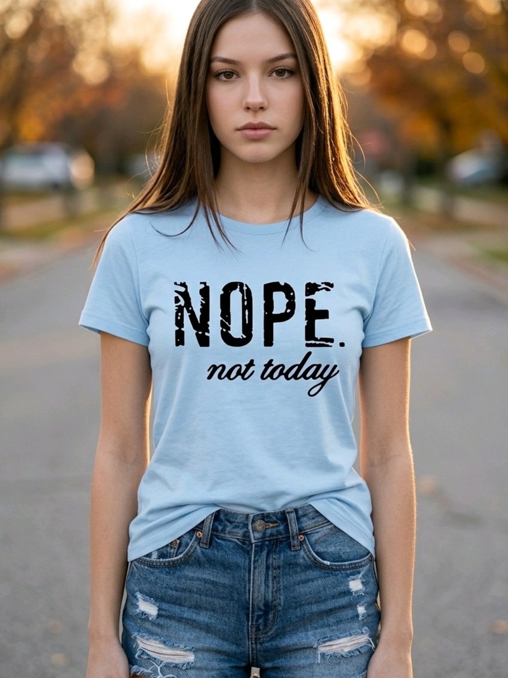 Nope Not Today Graphic Tee